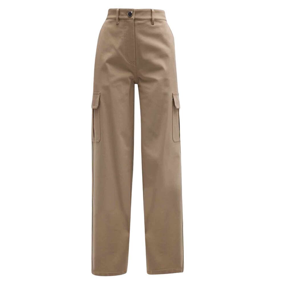 Theory Neoteric Twill Cargo Pants Size 12 Bark